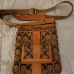 Coach cross body and wallet